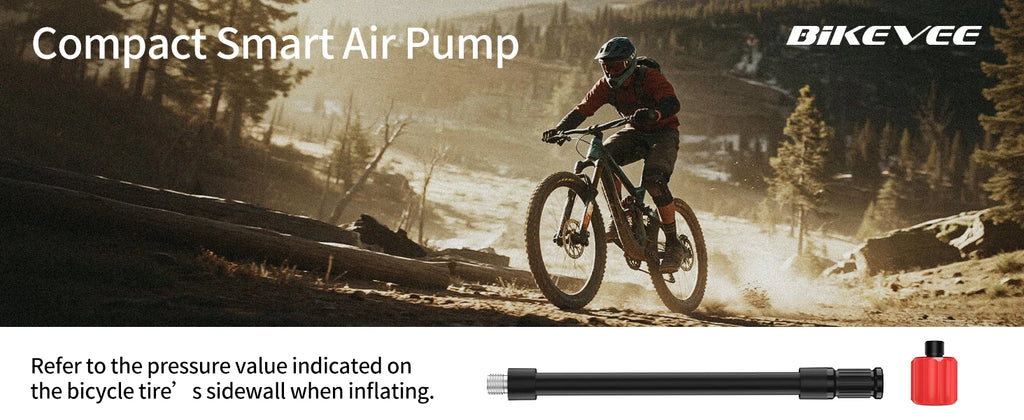 Rechargeable Portable Electric Mini Air Pump Tire Inflator with Digital Gauge Fast Inflation Auto Shut-Off