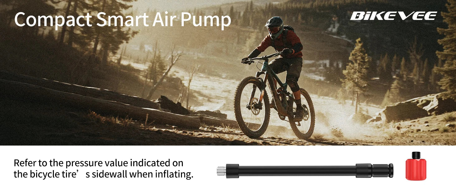 Rechargeable Portable Electric Mini Air Pump Tire Inflator with Digital Gauge Fast Inflation Auto Shut-Off